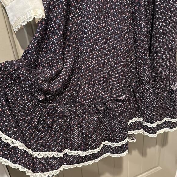 GUNNE SAX Dress Velvet Corset Vintage - Picture 4 of 11